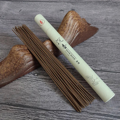 Y 40Pcs Natural Sandalwood Incense Sticks Home Incense Stick Aroma Blessing Ceremony Pray Buddha Incense Lavender Green Tea Rose
