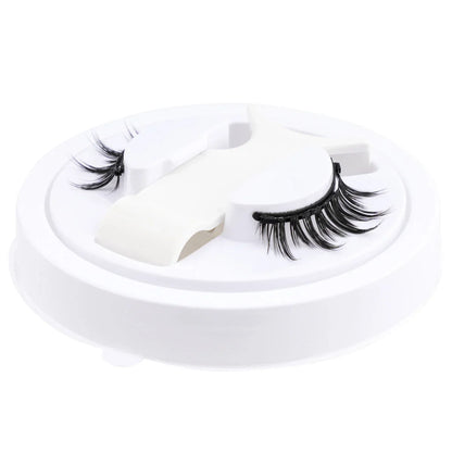 New 1 Pair Magnetic Eyelashes Set Fluffy Mink Lashes 5 Styles Reusable Magnetic Eyelash and Tweezers Kit Lash Extensions Makeup