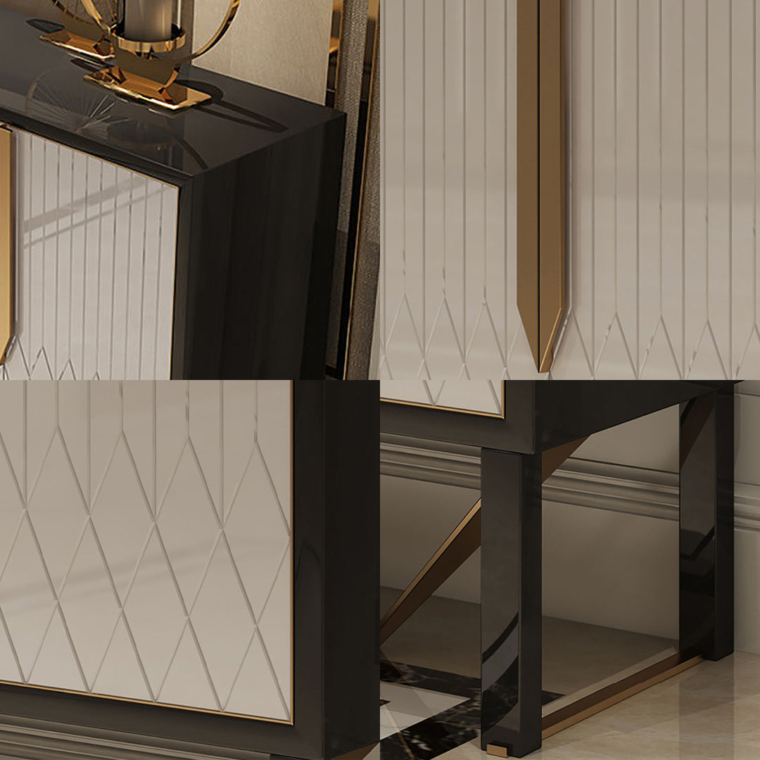 S912 Sideboard, Khaki & Gold