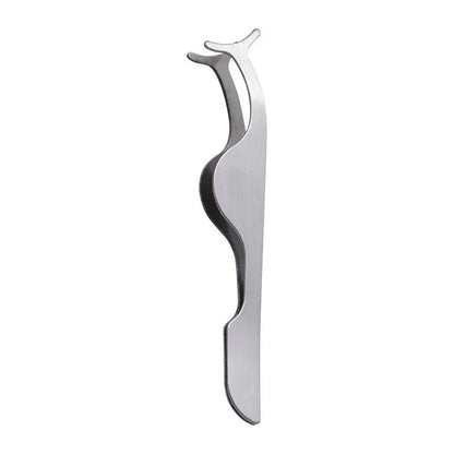 False Eyelash Tweezers Fake Eye Lash Applicator Eyelash Extension Curler Nipper Auxiliary Clip Clamp Makeup Forceps Tools supply