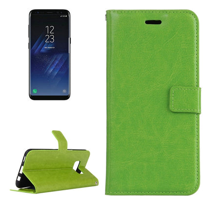 For Galaxy S8 Retro Crazy Horse Texture Horizontal Flip Leather Case with Holder & Card Slots & Wallet & Photo Frame, For Samsung Galaxy S8, For Galaxy S8, Galaxy S8