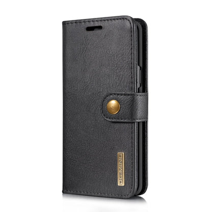 DG.MING for Galaxy S9 Crazy Horse Texture Horizontal Flip Detachable Magnetic Protective Case with Holder & Card Slots & Wallet, Galaxy S9