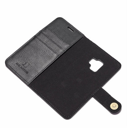 DG.MING for Galaxy S9 Crazy Horse Texture Horizontal Flip Detachable Magnetic Protective Case with Holder & Card Slots & Wallet, Galaxy S9