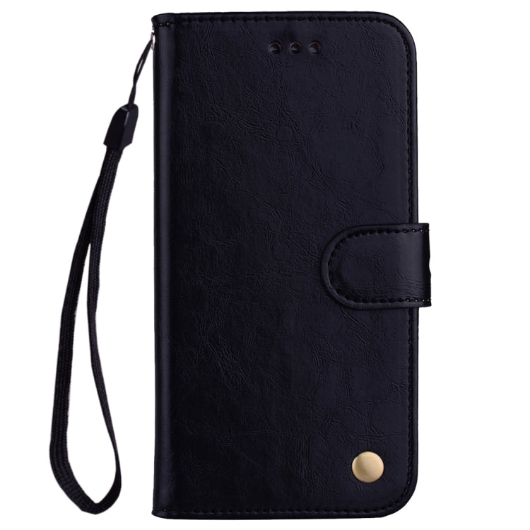 For Galaxy A8 (2018) Business Style Oil Wax Texture Horizontal Flip Leather Case with Holder & Card Slots & Wallet, For Galaxy A8 (2018)