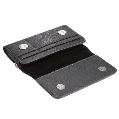 Universal Litchi Texture Vertical Flip Thwartwise PU Leather Case / Waist Bag with Back Splint & Card Slots & 15cm Lanyard for Galaxy S7 Edge & S7 & S6 Edge & S6, Huawei P9 & P9 Lite & P9 Plus & Sony Xperia Z5, Xiaomi Redmi 4, Size: 15.5 x 8 x 1.8 cm