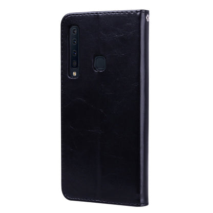 Business Style Oil Wax Texture Horizontal Flip Leather Case for Samsung Galaxy A9 (2018) / A9s, with Holder & Card Slots & Wallet c, For Galaxy A9 (2018) / A9s