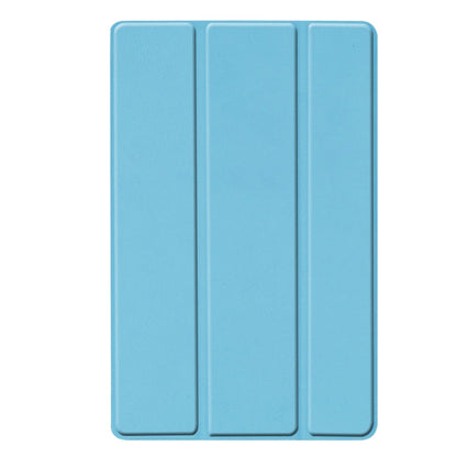 Custer Texture Horizontal Flip PU Leather Case for Galaxy Tab A 10.1 2019 (T515 / T510), with Three-folding Holder & Sleep / Wake-up Function, For Galaxy Tab A 10.1 2019 (T515 / T510)