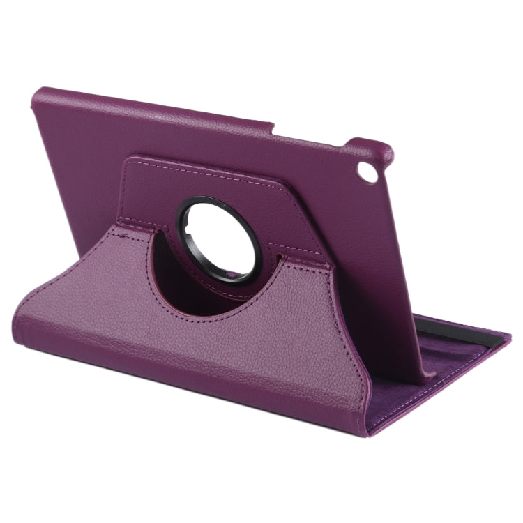 Litchi Texture Horizontal Flip 360 Degrees Rotation Leather Case for Galaxy Tab A 10.1 (2019) T510 / T515, with Holder, For Galaxy Tab A 10.1 (2019) T510 / T515