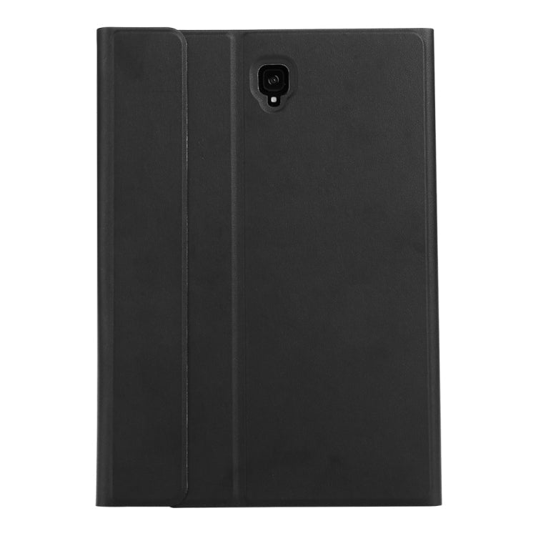 ST830S Bluetooth 3.0 Fine Wool Texture PU Leather ABS Detachable Seven-color Backlight Bluetooth Keyboard Leather Tablet Case for Samsung Galaxy Tab S4 10.5 inch T830 / T835, with Pen Slot & Holder