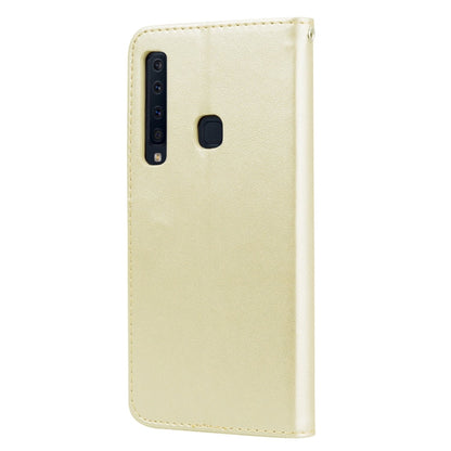 Rose Embossed Horizontal Flip PU Leather Case for Samsung Galaxy A9 (2018) , with Holder & Card Slots & Wallet, For Samsung Galaxy A9 (2018)