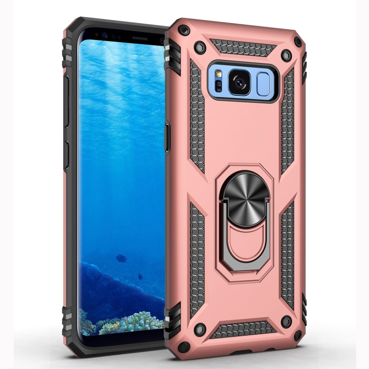 Armor Shockproof TPU + PC Protective Case for Galaxy S8, with 360 Degree Rotation Holder, For Galaxy S8
