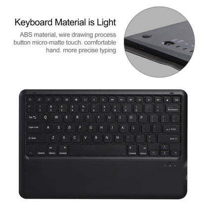 A970B Detachable Bluetooth Keyboard Ultrathin Horizontal Flip Leather Tablet Case with Pen Slot for Samsung Galaxy Tab S7 FE T730 / T736 / S7+ T970 / T975 / T976, with Pen Slot