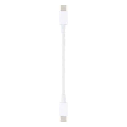 USB-C / Type-C to USB-C / Type-C PD Fast Charging & Sync Data Cable, Cable Length: 14cm, 14cm Type-C to Type-C White