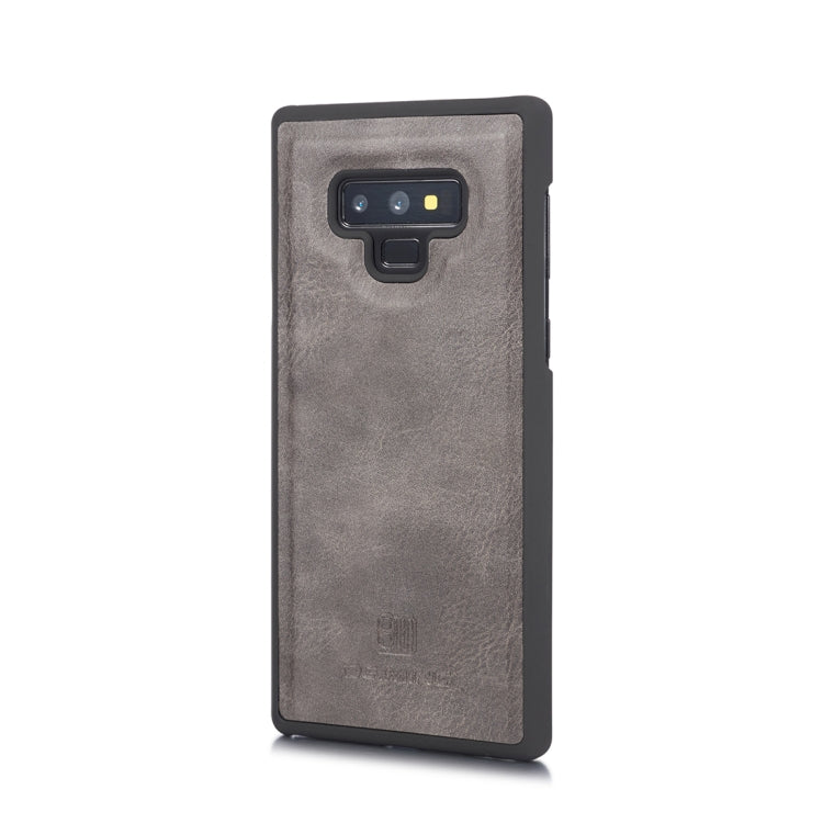 DG.MING Crazy Horse Texture Flip Detachable Magnetic Leather Case for Galaxy Note 9, with Holder & Card Slots & Wallet, Galaxy Note 9