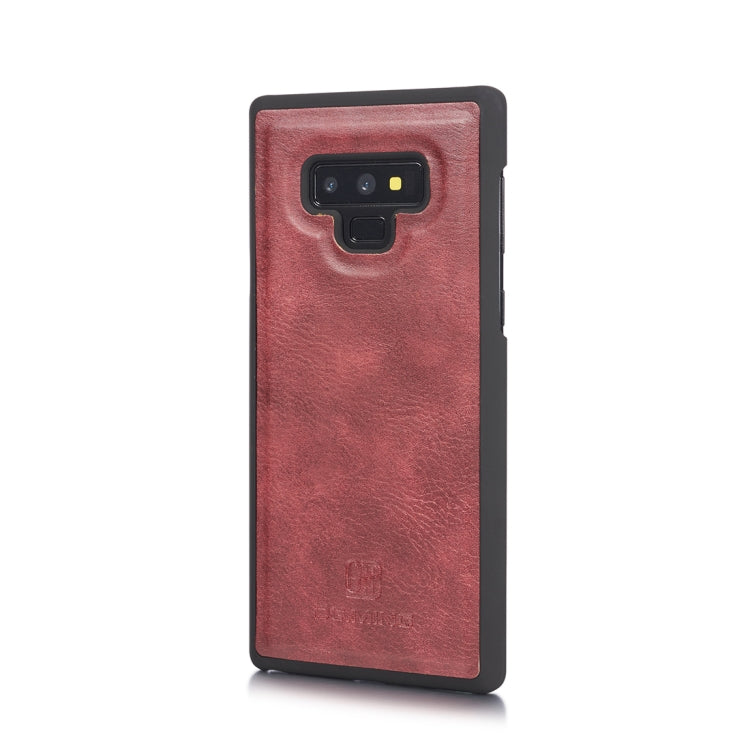 DG.MING Crazy Horse Texture Flip Detachable Magnetic Leather Case for Galaxy Note 9, with Holder & Card Slots & Wallet, Galaxy Note 9