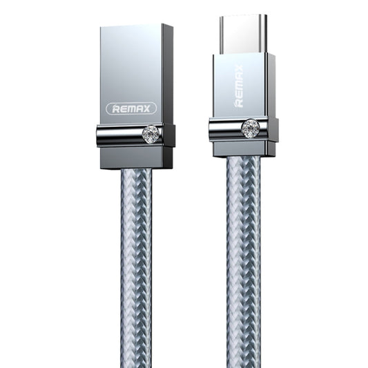REMAX RC-091a 2.4A USB to USB-C / Type-C Golden Diamond Data Sync Charging Cable, Cable Length: 1m, RC-091a