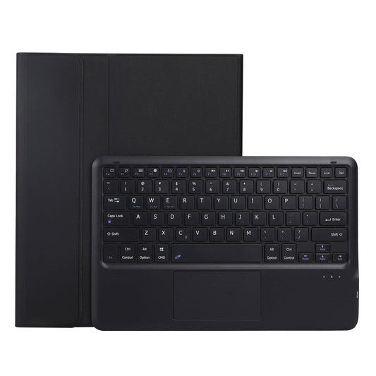 A970-A Splittable Bluetooth Keyboard Leather Tablet Case for Samsung Galaxy Tab S8+ / S7 FE T730 / S7+ T970 / T975, with Touchpad & Holder