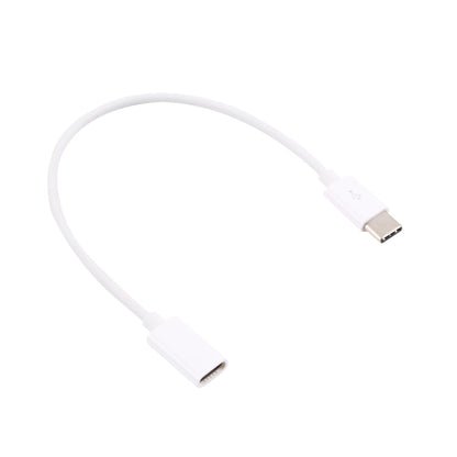 USB-C / Type-C Male to Type-C Female Extended Cable, Length: 20cm, 20cm