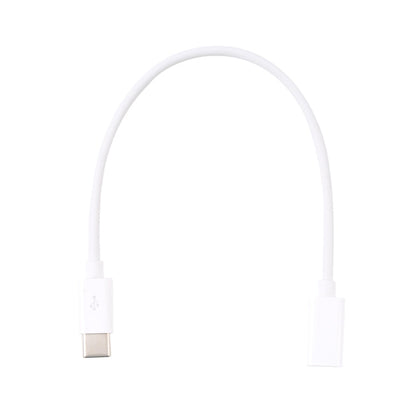 USB-C / Type-C Male to Type-C Female Extended Cable, Length: 20cm, 20cm