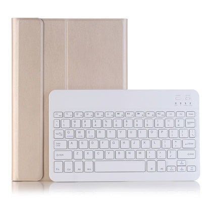 For iPad 11 2025 / 10th Gen 10.9 2022 A10B Lambskin Texture Ultra-thin Bluetooth Keyboard Leather Tablet Case with Pen Slot, A10B