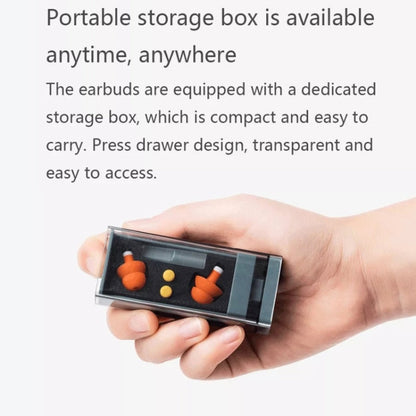 Original Xiaomi Youpin jordan &judy Portable Soundproof Noise Reduction Earplugs