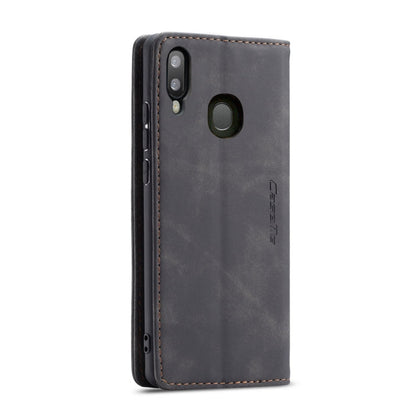 CaseMe-013 Multifunctional Retro Frosted Horizontal Flip Leather Case for Galaxy A20 / A30, with Card Slot & Holder & Wallet, For Galaxy A20 / A30