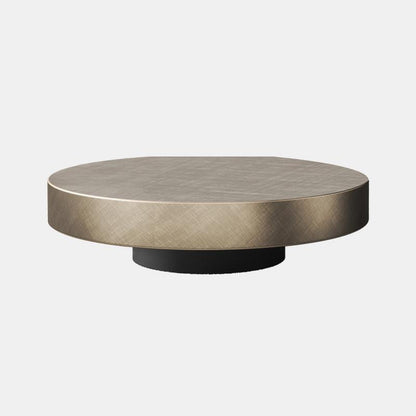 Gold Nesting Coffee Table, With Black Side Table