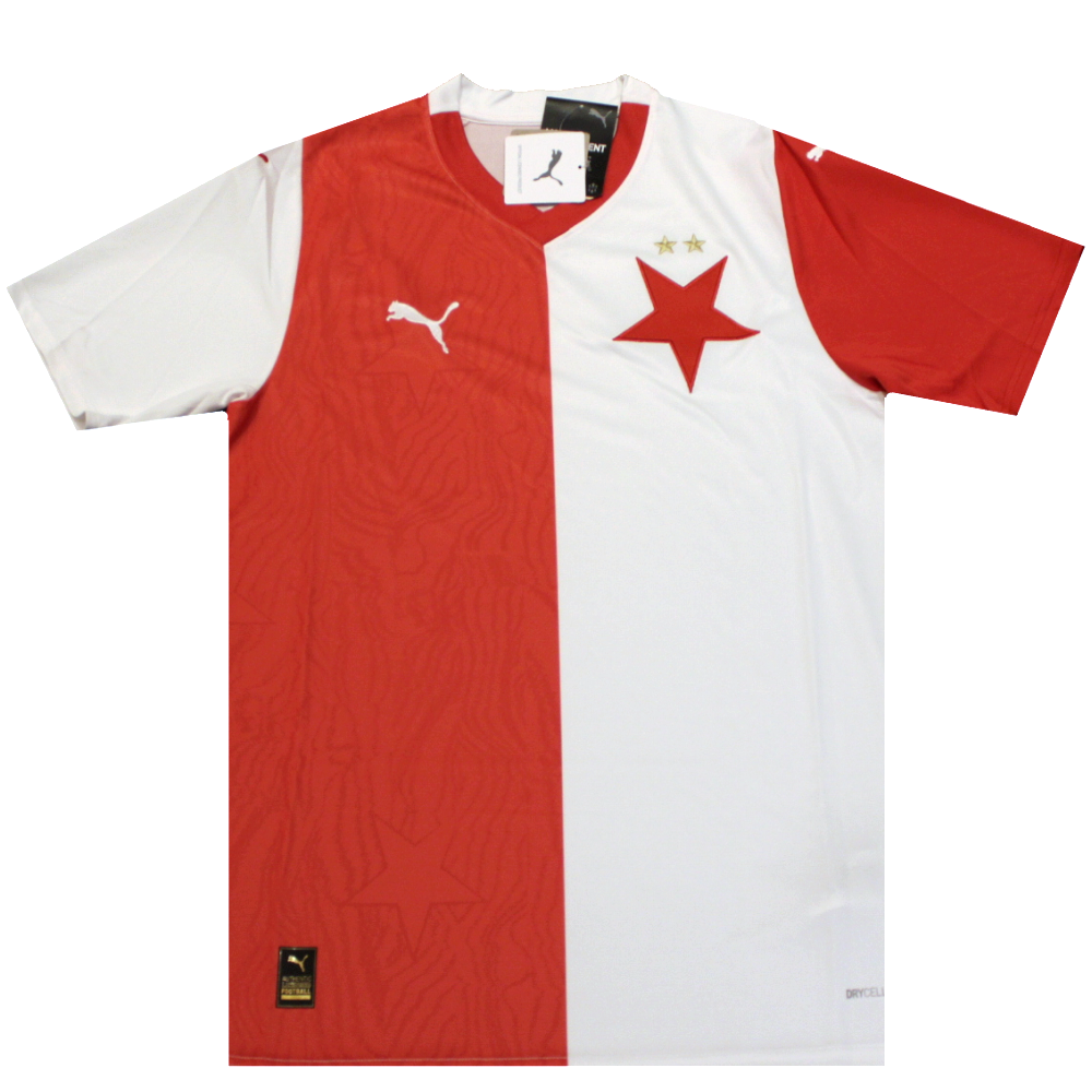 Slavia Prague 2023-2024 Home Football Shirt (BNWT) S