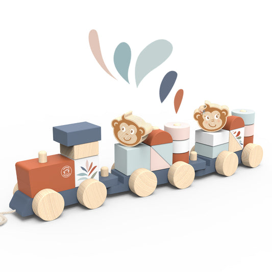 Speedy Monkey Train Stacker
