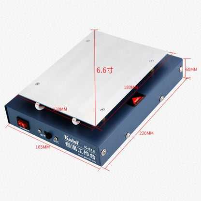 Kaisi K-812 Constant Temperature Heating Plate LCD Screen Open Separator Desoldering Station, US Plug, Kaisi K-812 US Plug, Kaisi K-812 EU Plug