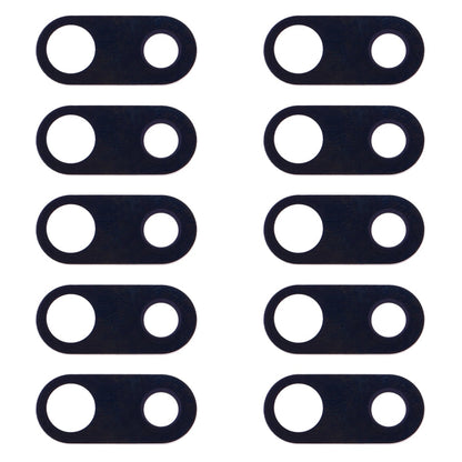 10 PCS Back Camera Lens for LG V30 H930 H933, For LG V30 (Black), For LG V30 (Silver)