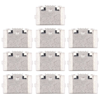 10 PCS Charging Port Connector for Huawei Honor Play, For Honor Play