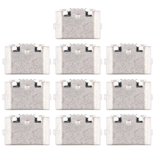 10 PCS Charging Port Connector for Huawei Honor Play, For Honor Play