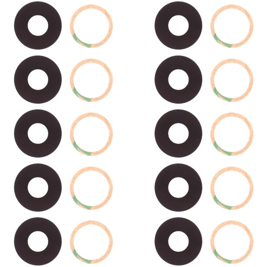 10 PCS Back Camera Lens for Google Pixel 3a, For Google Pixel 3a (10pcs)