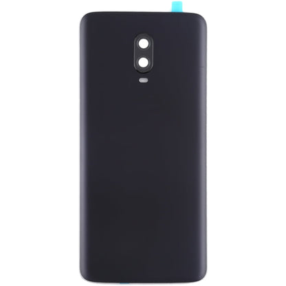 For OnePlus 6T Original Battery Back Cover with Camera Lens Frame, For OnePlus 6T,Original (Frosted Black ), For OnePlus 6T,Original (Jet Black)