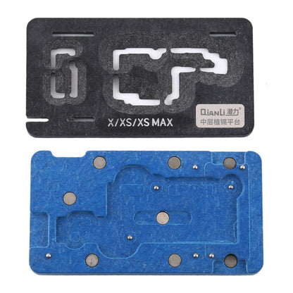 Qianli BGA Reballing Stencil Platform for iPhone X / XS / XS Max, For iPhone X / XS / XS Max