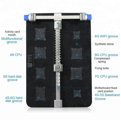 BEST-001E DIY FIX Stainless Steel Circuit Board PCB Holder Fixture Work Station for Chip Repair tools, BEST-001E