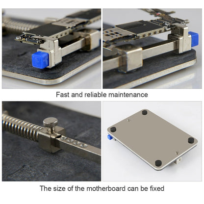 BEST-001E DIY FIX Stainless Steel Circuit Board PCB Holder Fixture Work Station for Chip Repair tools, BEST-001E