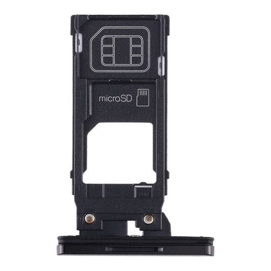SIM Card Tray + Micro SD Card Tray for Sony Xperia XZ3, For Sony Xperia XZ3, For Sony Xperia XZ3 (Purple)
