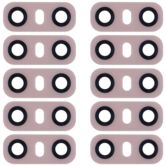 10 PCS Back Camera Lens with Adhesive for LG G6 H870/H871/H872/ LS993, LG G6 (Pink), LG G6 (Gold)