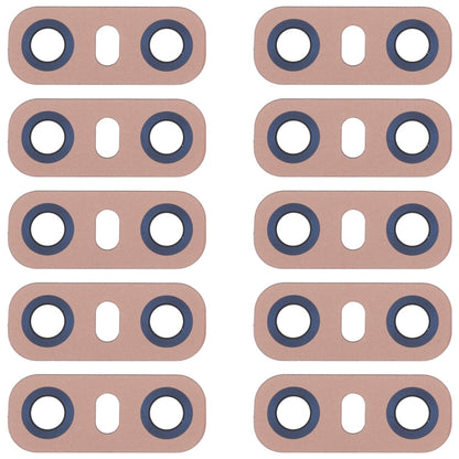 10 PCS Back Camera Lens with Adhesive for LG G6 H870/H871/H872/ LS993, LG G6 (Pink), LG G6 (Gold)