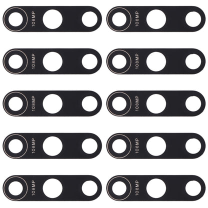10 PCS Back Camera Lens for Xiaomi Mi 10 5G, For Xiaomi Mi 10 5G