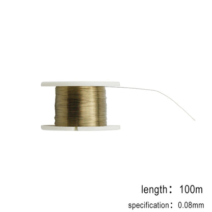 kaisi 0.08mm Alloy Steel Molybdenum Wire Cutting Wire Line, Length: 100m, Kaisi 0.08mm 100m
