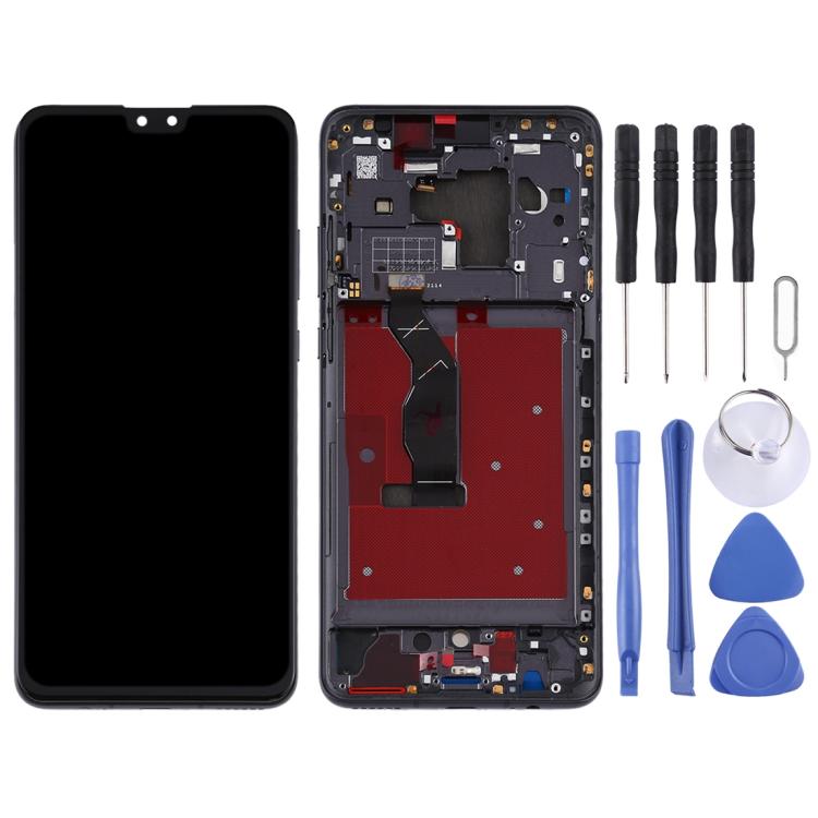 LCD Screen and Digitizer Full Assembly with Frame for Huawei Mate 30, For Huawei Mate 30, For Huawei Mate 30(Orange), For Huawei Mate 30(Green)