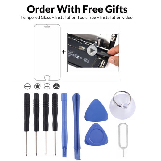 11 in 1 Repair Kits (4 x Screwdriver + 2 x Teardown Rods + 2 x Triangle on Thick Slices + 1 x Eject Pin + 1 x Chuck + 1 x Tempered Glass), 11 in 1 Repair Kits