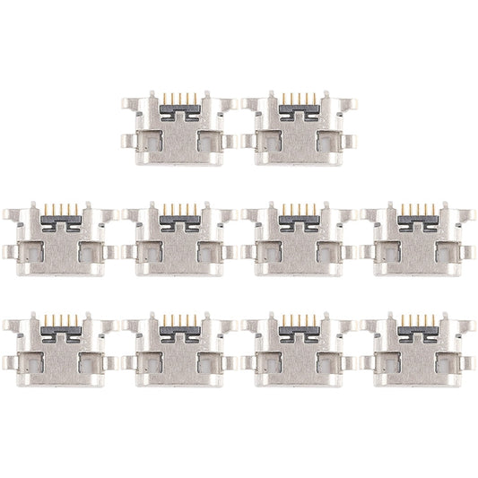 For Meizu Meilan 6 10pcs Charging Port Connector, For Meizu Meilan 6