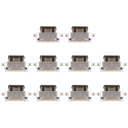 For Meizu Pro7 / Pro7 Plus 10pcs Charging Port Connector, For Meizu Pro7