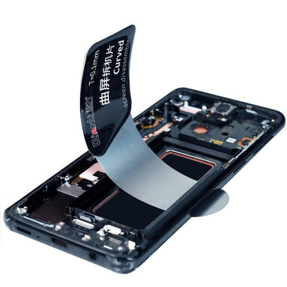 10 PCS QIANLI Ultra Thin Curved Screen Pry Spudger Disassembling Card, Ultra Thin Curved