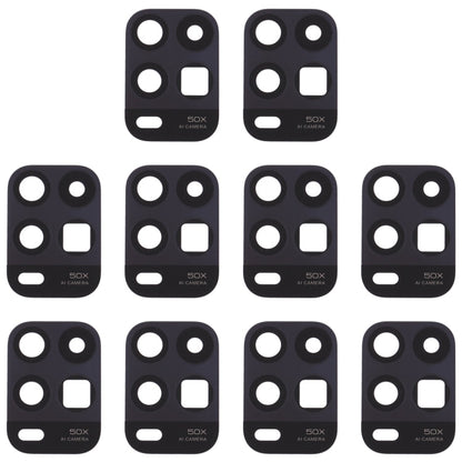 10 PCS Back Camera Lens for Xiaomi Mi 10 Youth 5G, For Xiaomi Mi 10 Youth 5G