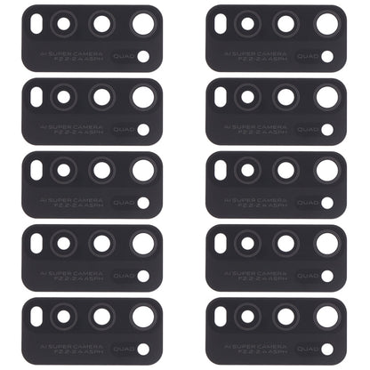 For Vivo Y50 1935, V1965A / Vivo Y30 1938 10pcs Back Camera Lens, For Vivo Y50